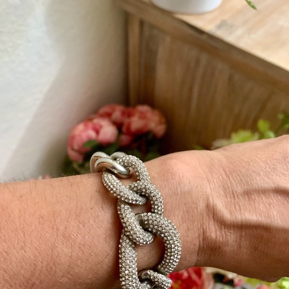 ABS by Allen Schawartz Pave Crystal Bracelet - Picture 2 of 6